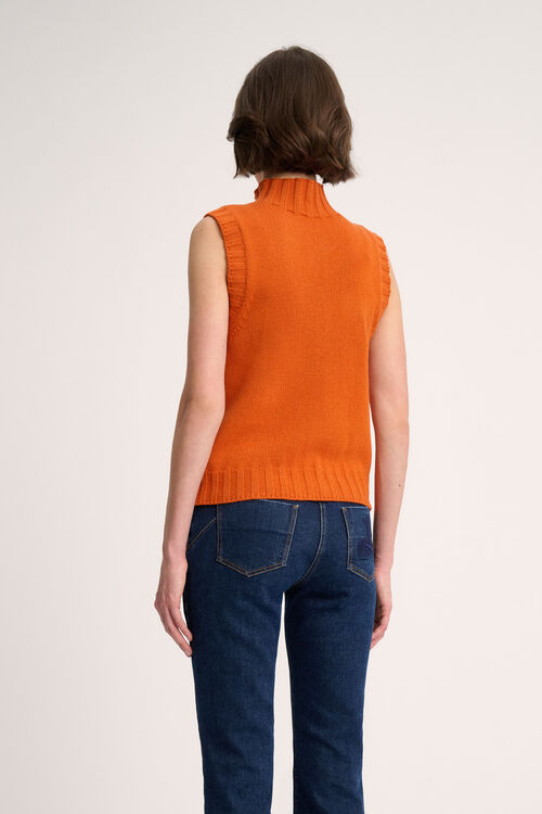 Luisa Spagnoli Chiusura - Gilet a collo alto Italia