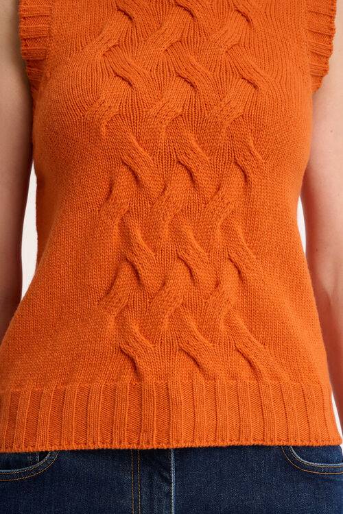 Luisa Spagnoli Chiusura - Gilet a collo alto Italia