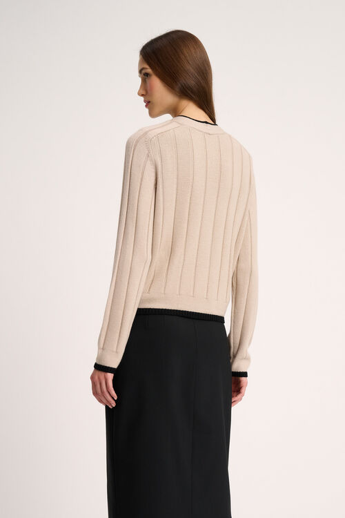 Luisa Spagnoli Mozione - Cardigan bon ton Prezzo Ridotto