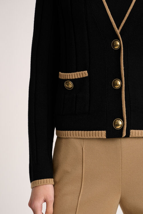 Luisa Spagnoli Mozione - Cardigan bon ton Presa