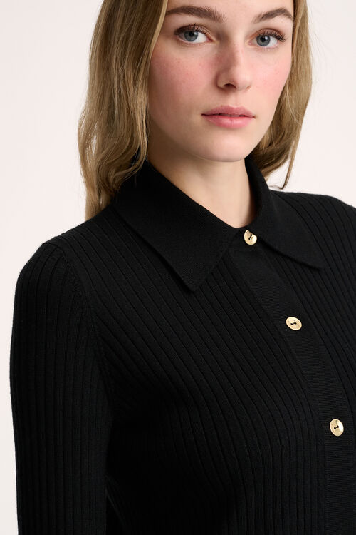 Luisa Spagnoli Molla - Cardigan lungo ricamato Outlet