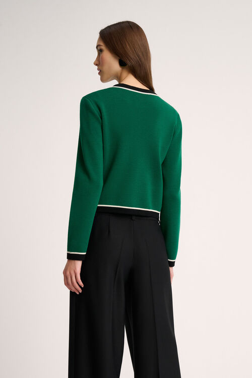 Luisa Spagnoli Materiale - Cardigan bon ton In Vendita