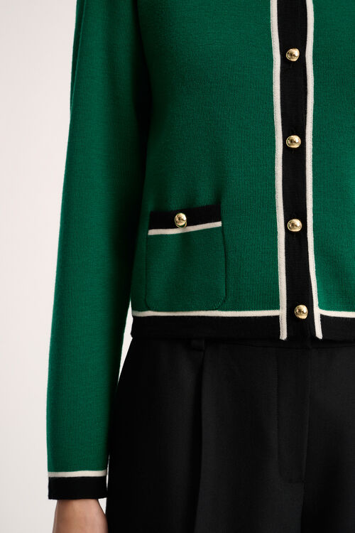 Luisa Spagnoli Materiale - Cardigan bon ton In Vendita