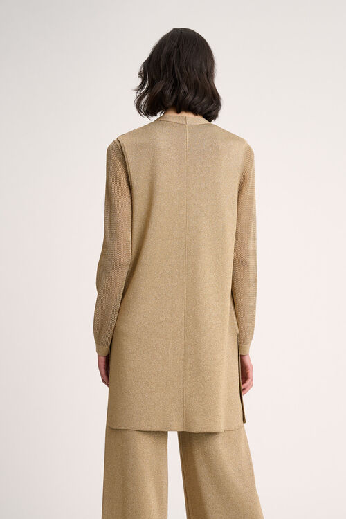 Luisa Spagnoli Zio - Gilet in lurex Offerte
