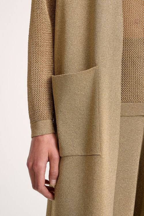Luisa Spagnoli Zio - Gilet in lurex Offerte