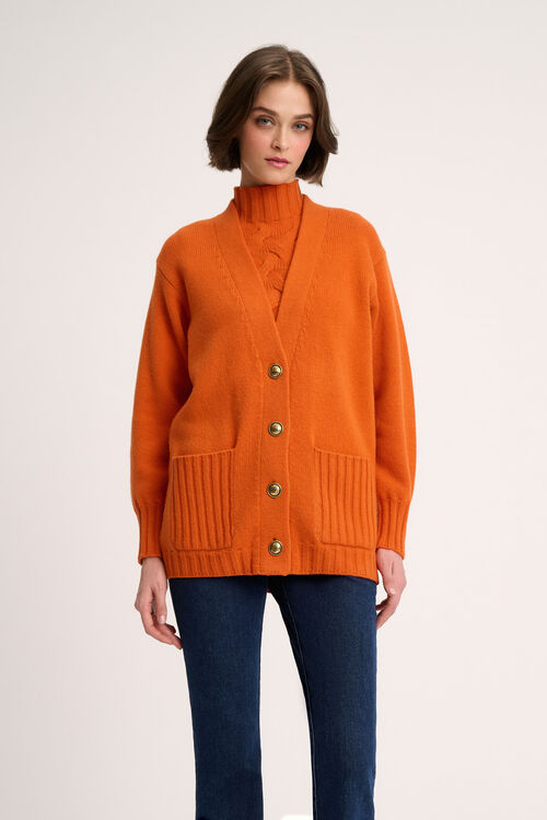 Luisa Spagnoli Canolo - Cardigan in misto cashmere Hotsell