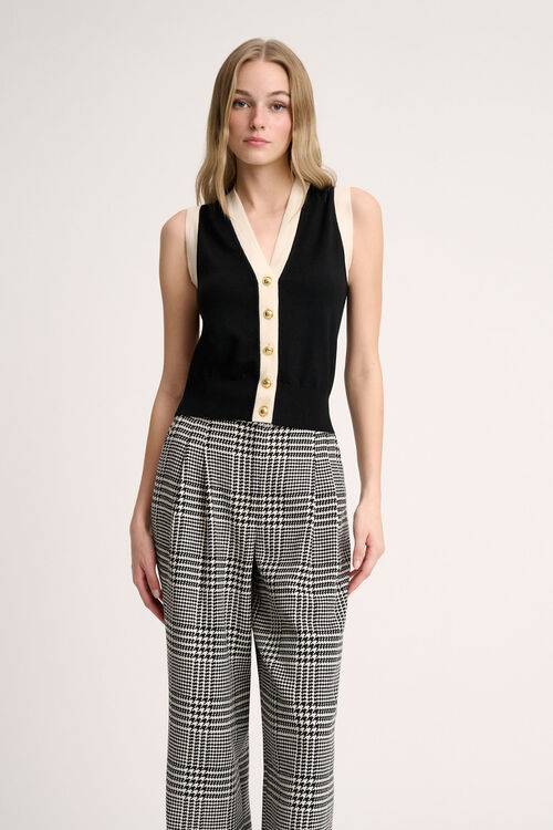 Luisa Spagnoli Mongiovino - Gilet bon ton Saldi Di Fabbrica