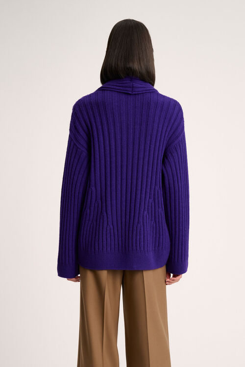Luisa Spagnoli Meccanica - Cardigan a coste Moda