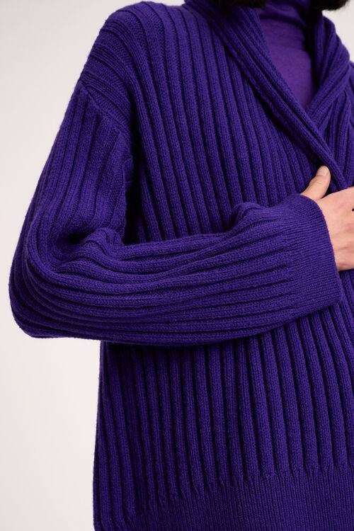 Luisa Spagnoli Meccanica - Cardigan a coste Moda