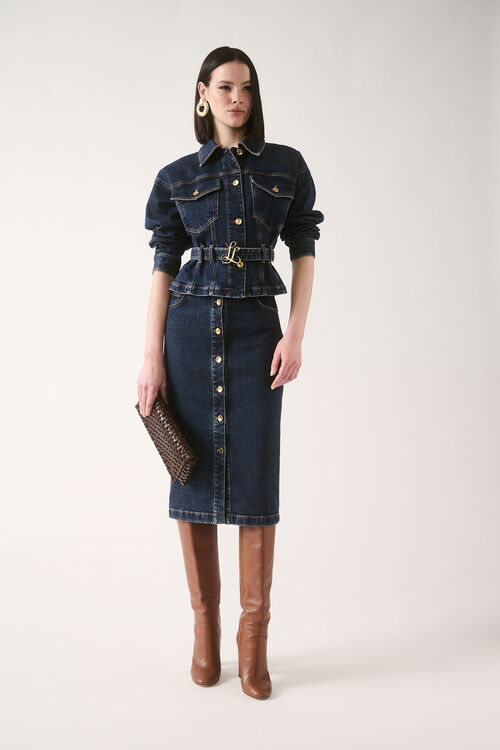 Luisa Spagnoli Folletto - Gonna in denim Convenienza