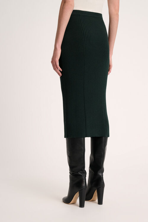 Luisa Spagnoli Maionese - Gonna in maglia Outlet