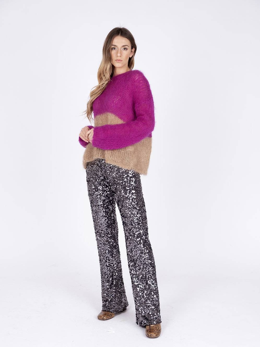 Of Handmade COLORBLOCK SWEATER ofhandmade Negozi Online