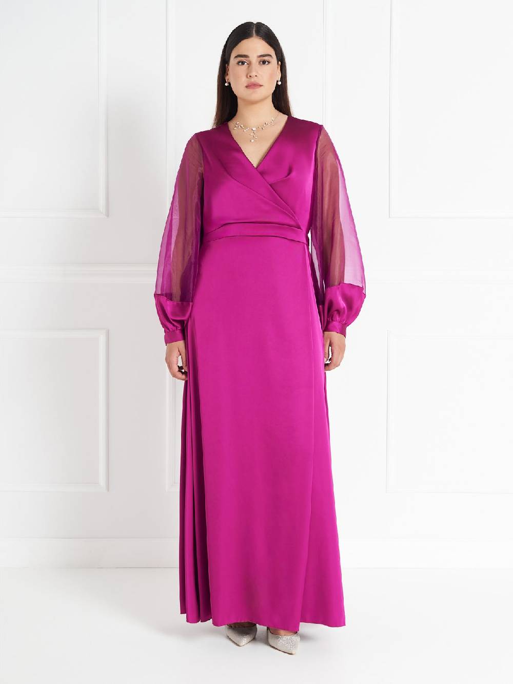 Rinascimento Abito Curvy atelier Lampone Negozi Online