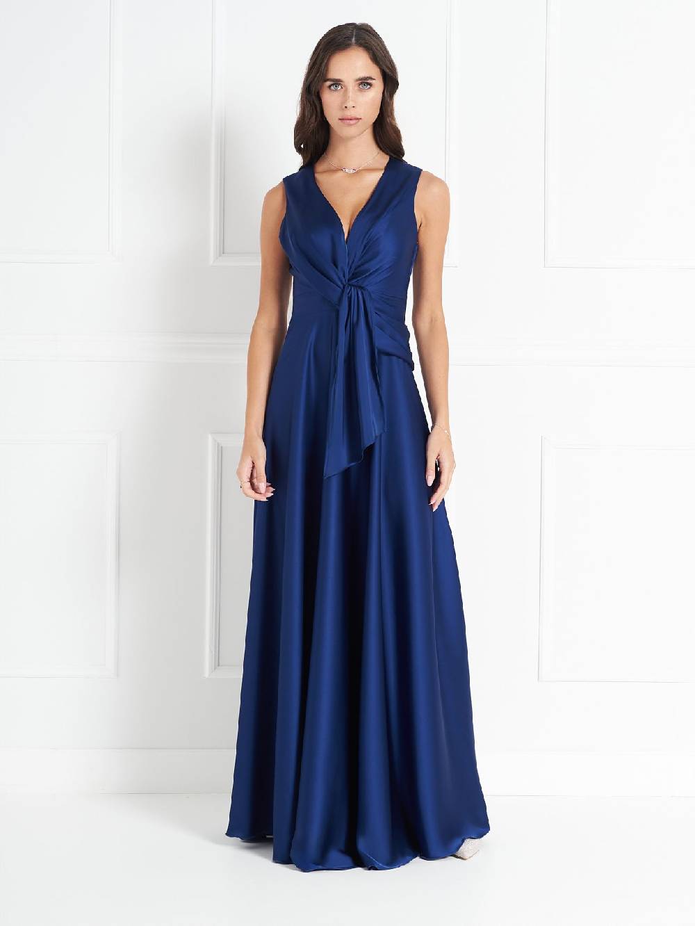 Rinascimento Abito atelier Nodo Blu Fino Al -60%
