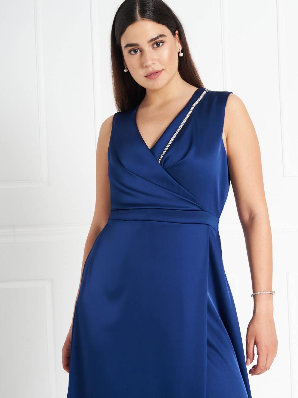 Rinascimento Abito Curvy atelier Blu Convenienza