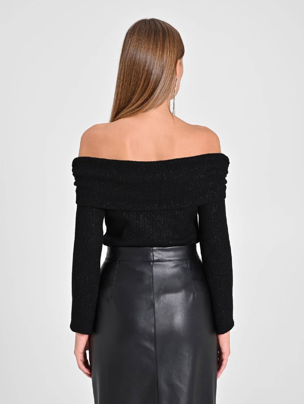 Rinascimento Maglia Lurex Nera I Più Venduti