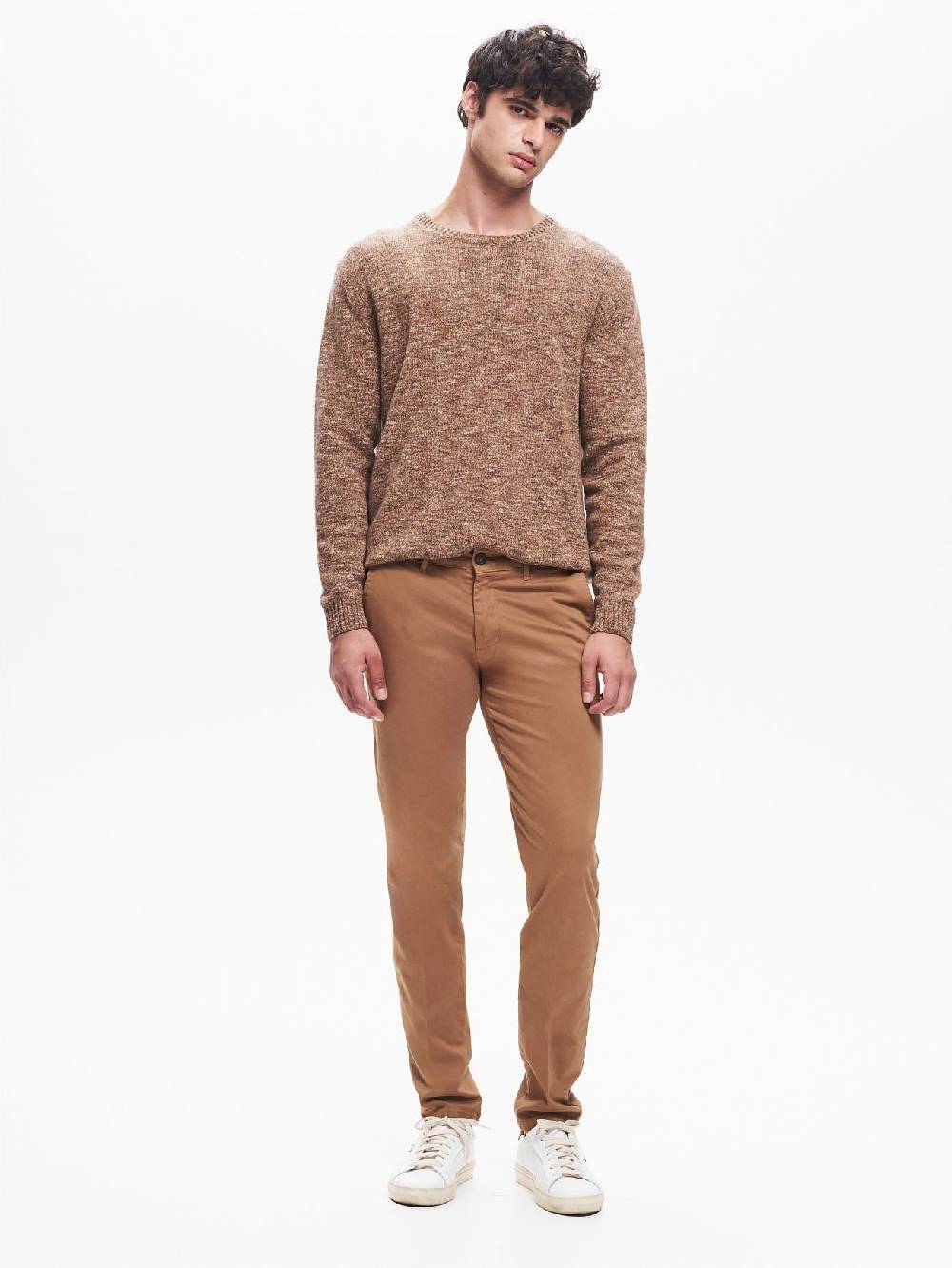 Rinascimento Pantaloni Uomo Chinos Basic Cammello QB24 Hotsell