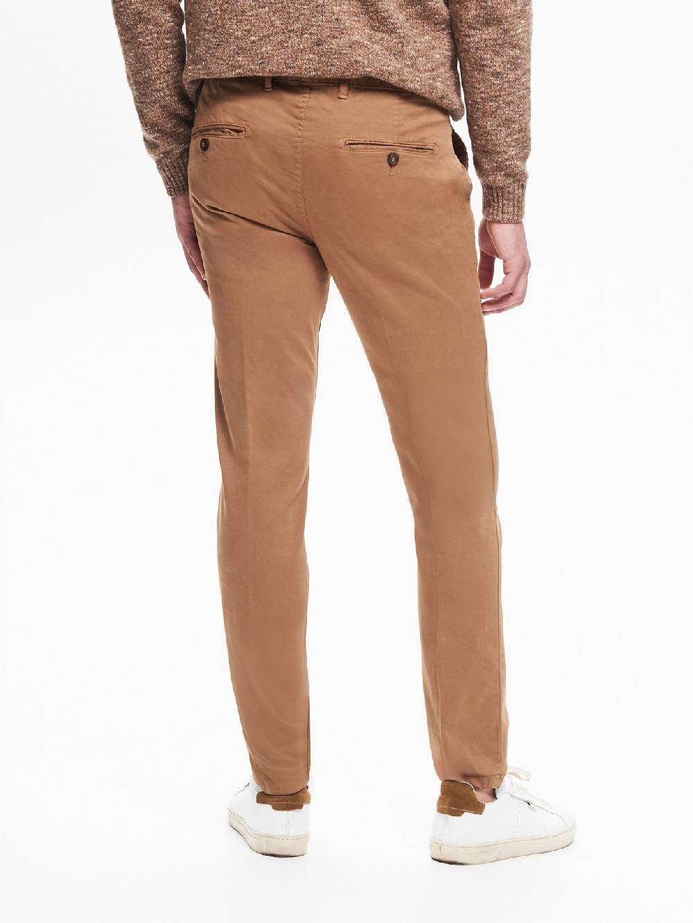 Rinascimento Pantaloni Uomo Chinos Basic Cammello QB24 Hotsell