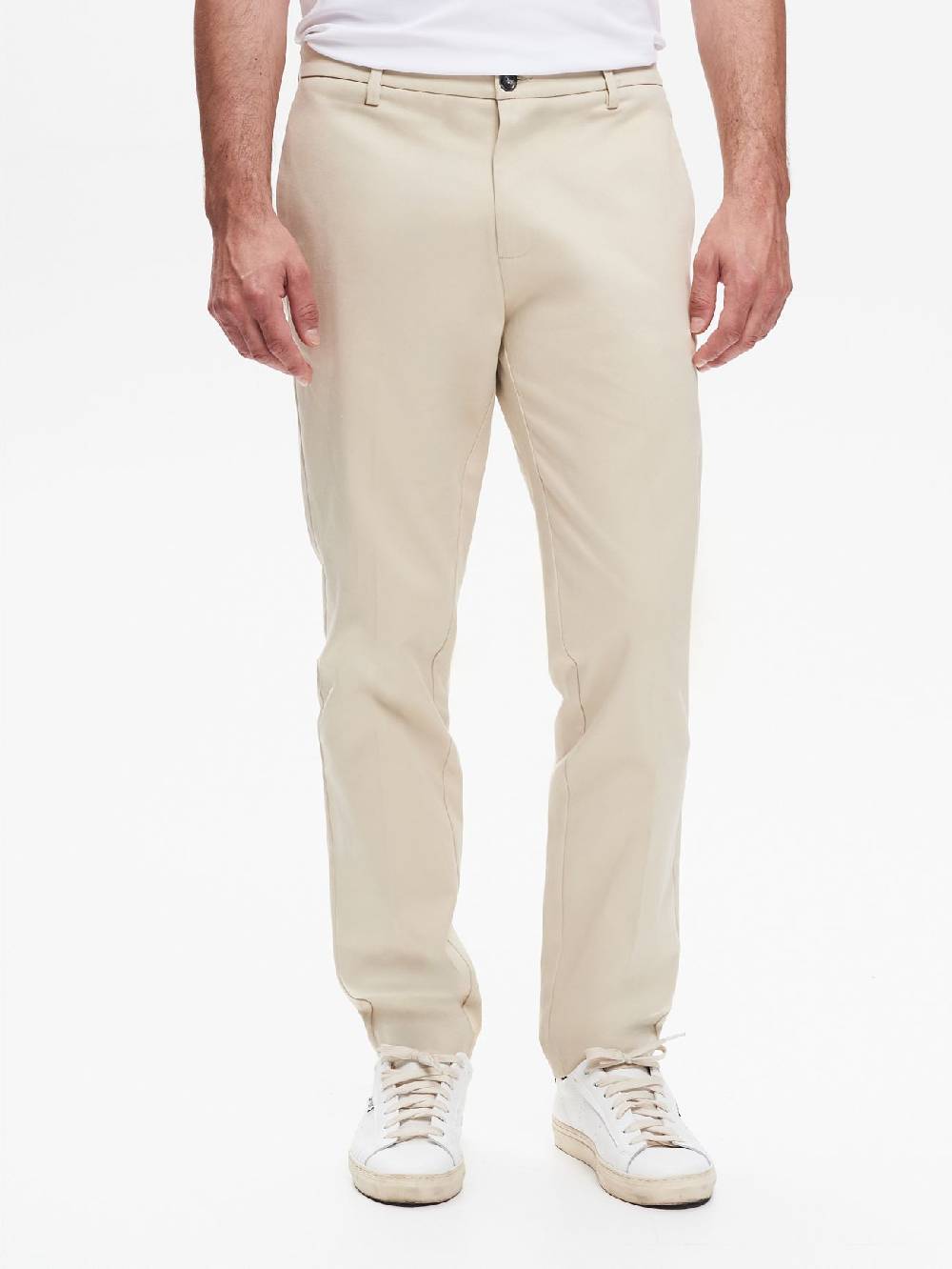 Rinascimento Pantaloni Regular-Fit Uomo in Gabardina QB24 Moda