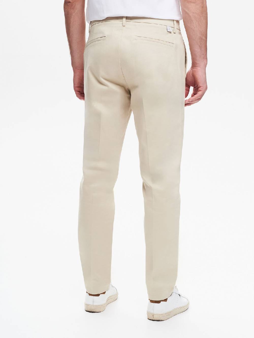Rinascimento Pantaloni Regular-Fit Uomo in Gabardina QB24 Moda