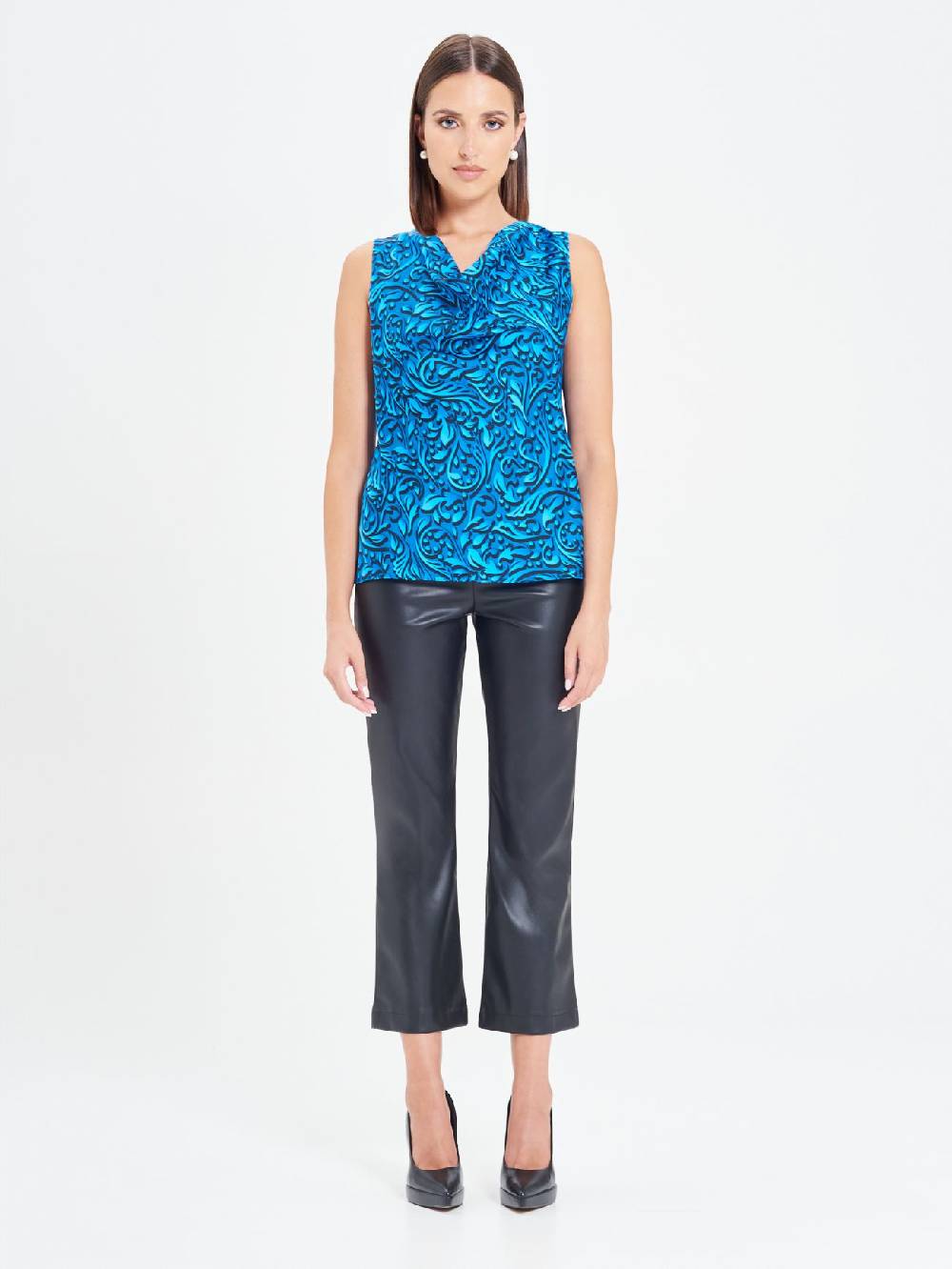 Rinascimento Top stampa Oceano Shopping Online
