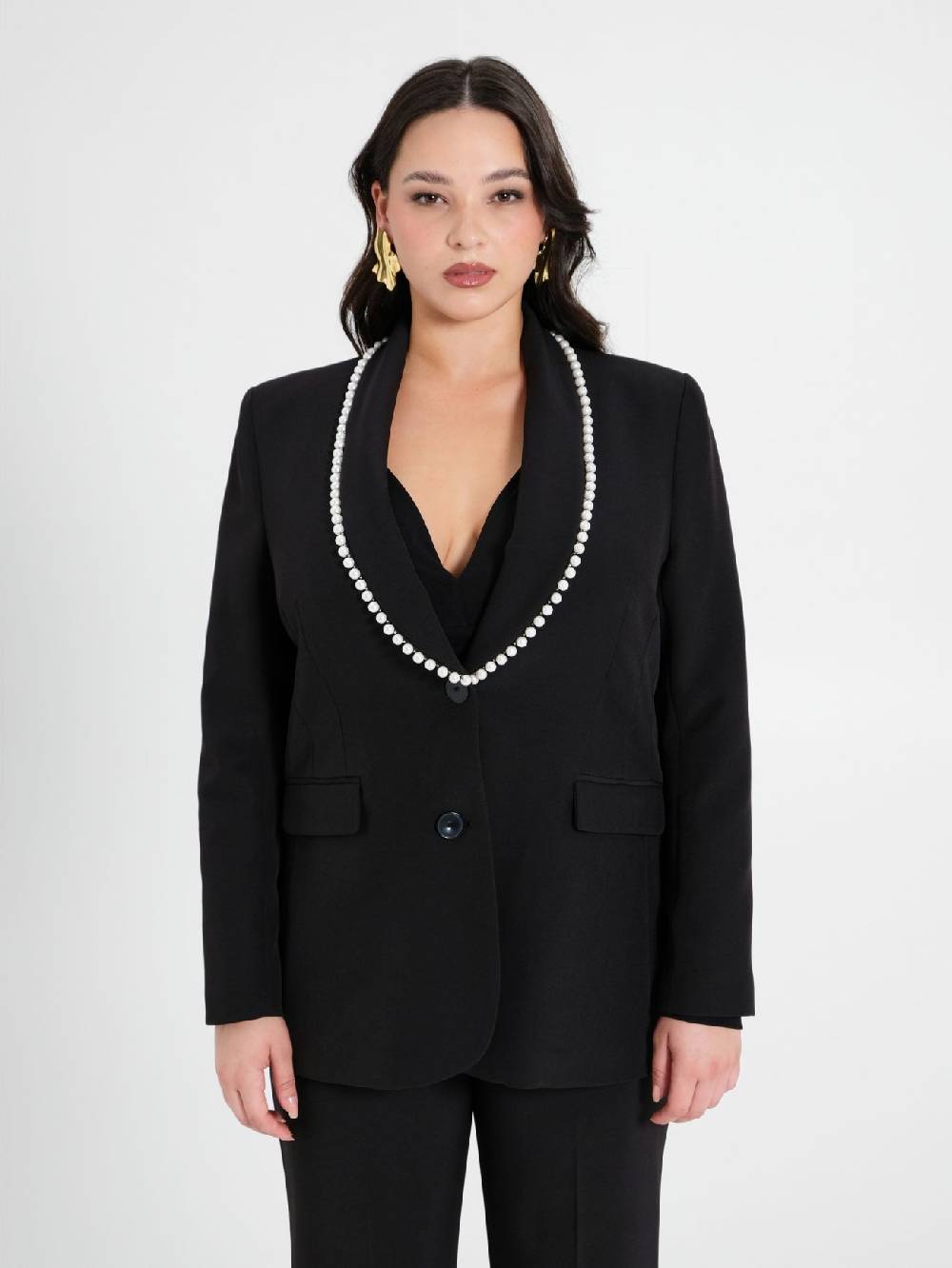 Rinascimento Giacca Curvy Perle Offerta