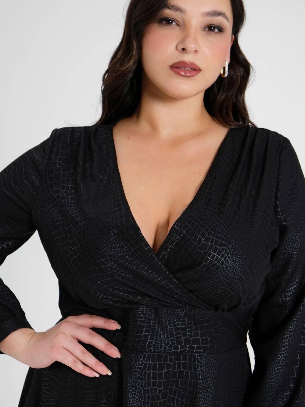 Rinascimento Abito Curvy stampa Cocco Outlet