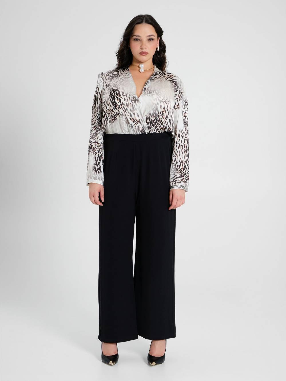 Rinascimento Tuta Curvy Animalier Moda