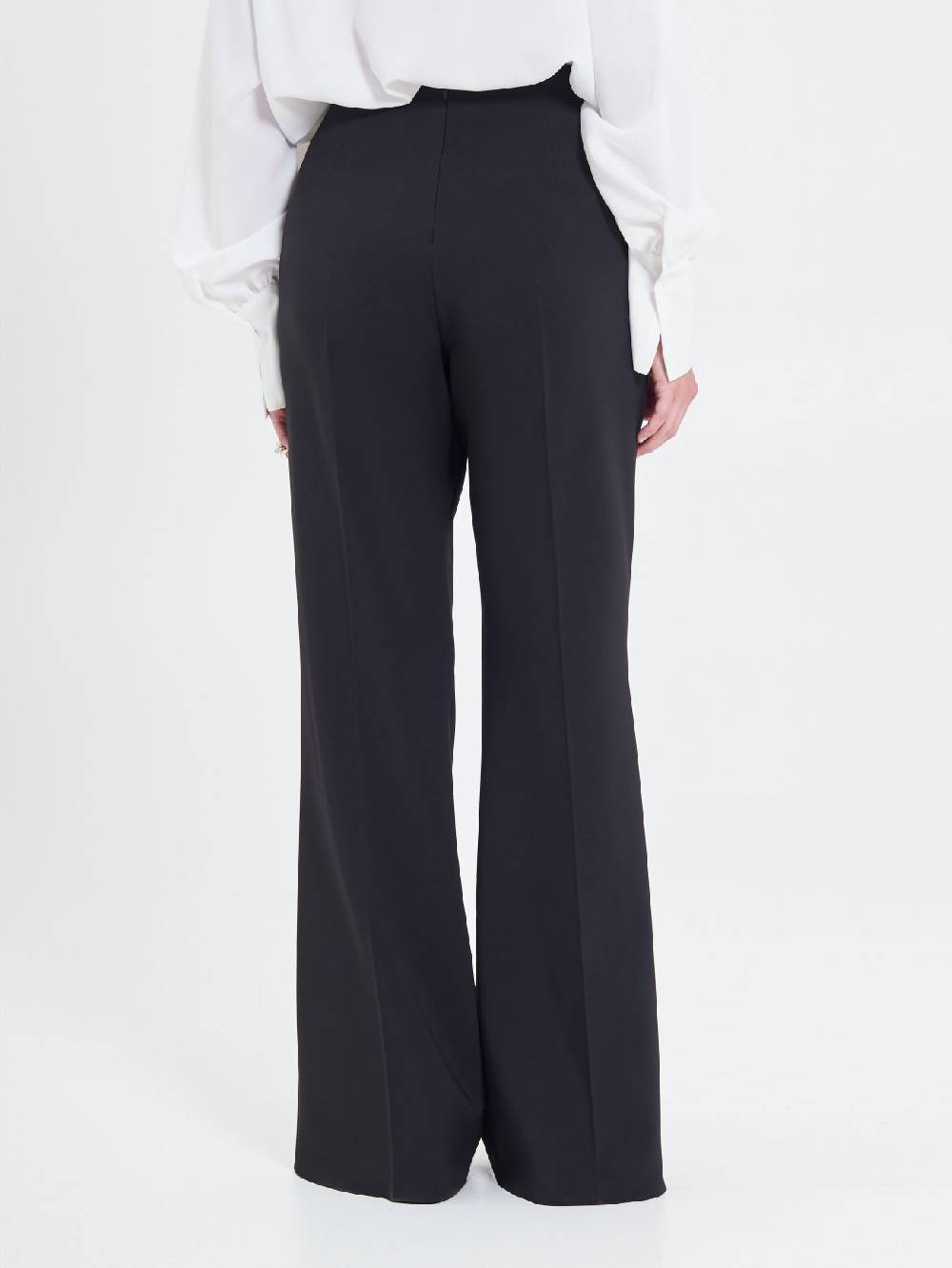 Rinascimento Pantaloni Curvy Fibbia Geometrica Vendita calda