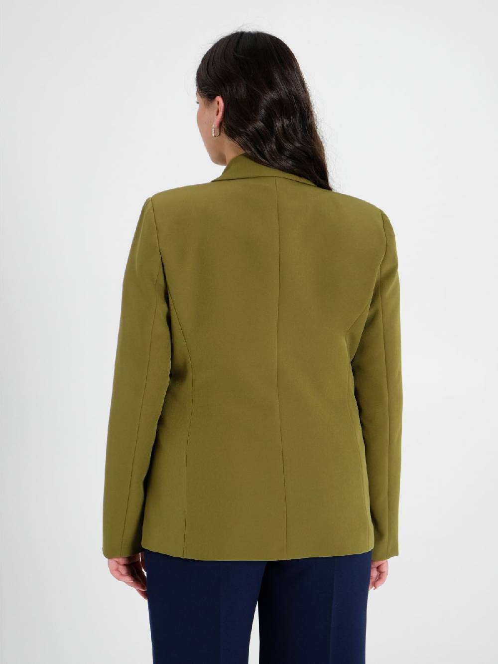 Rinascimento Giacca Curvy Verde Muschio In Linea