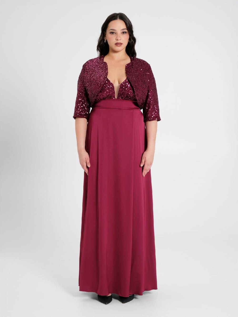 Rinascimento Coprispalle Curvy in Paillettes Spedizione Gratuita