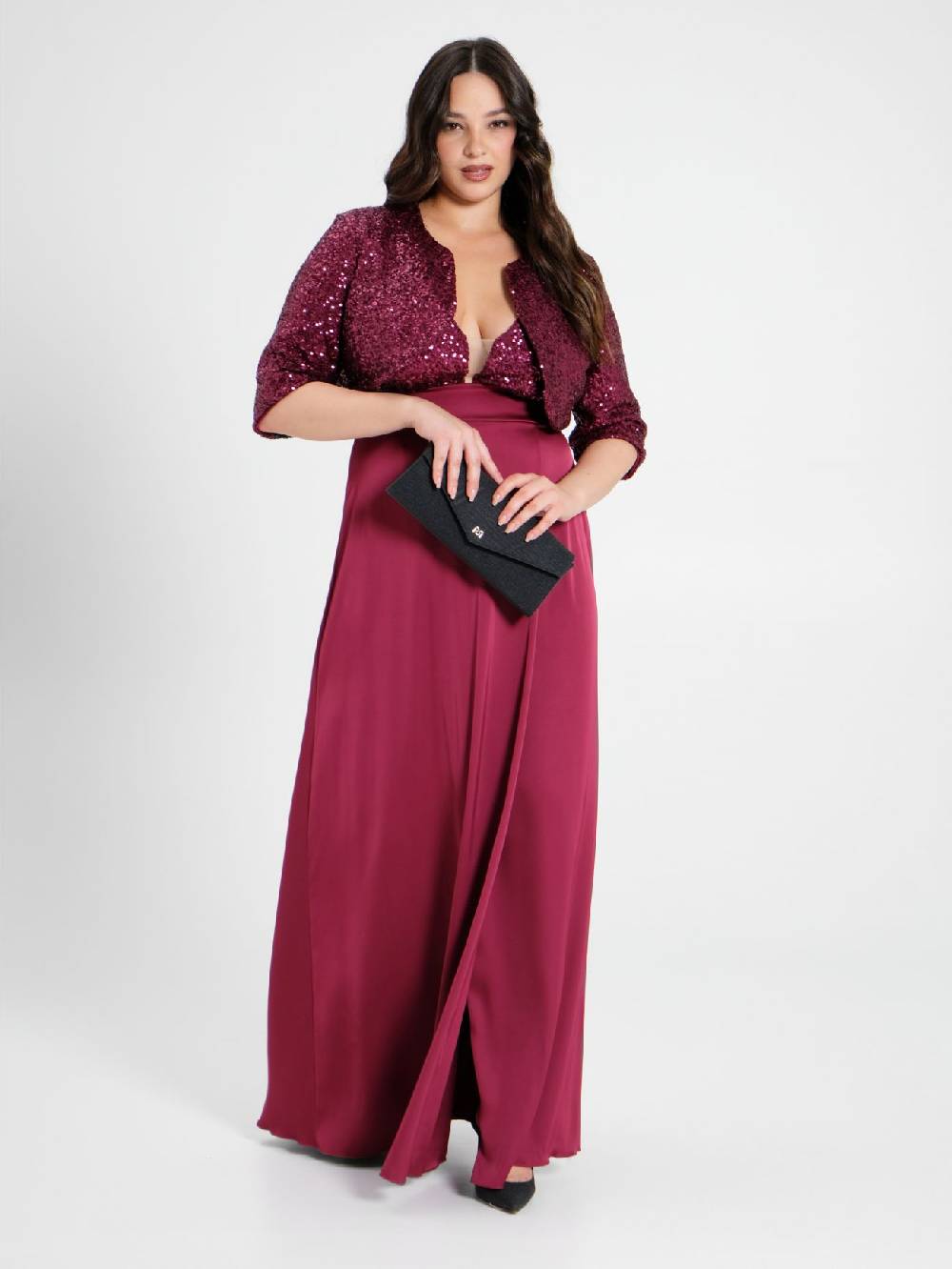 Rinascimento Coprispalle Curvy in Paillettes Spedizione Gratuita