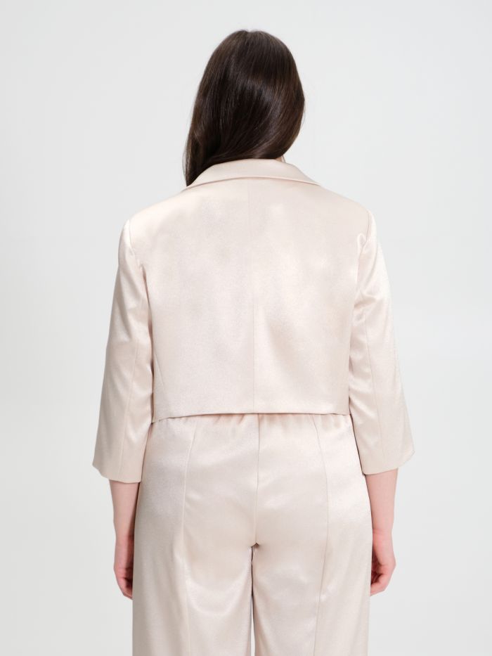 Rinascimento Giacca Curvy in Envers Satin Pezzi Unici