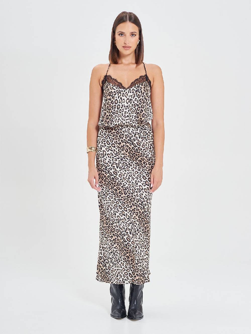 Rinascimento Top in Viscosa Animalier Prezzo Ridotto