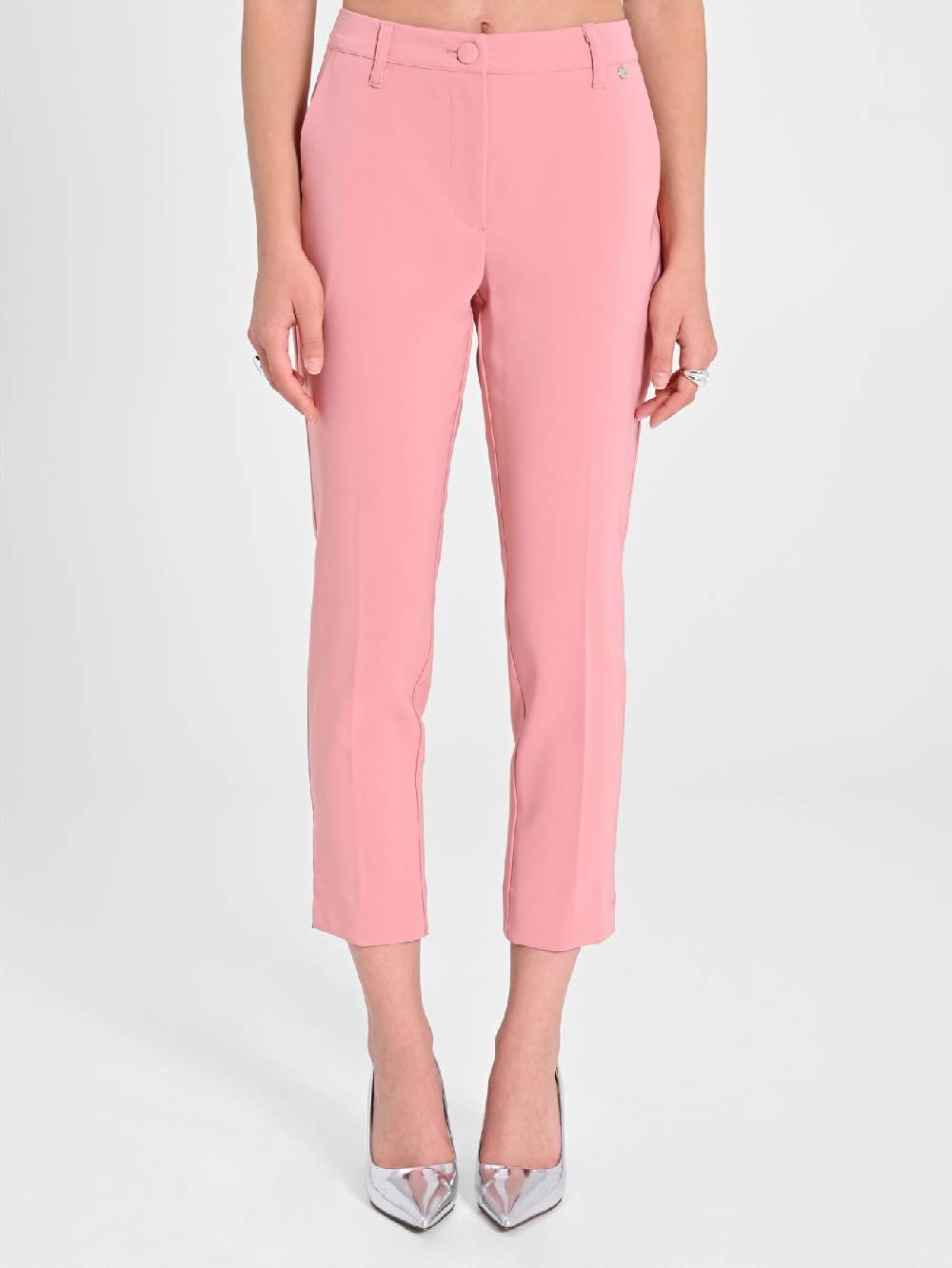 Rinascimento Pantaloni Skinny Rosa Qualità Garantita