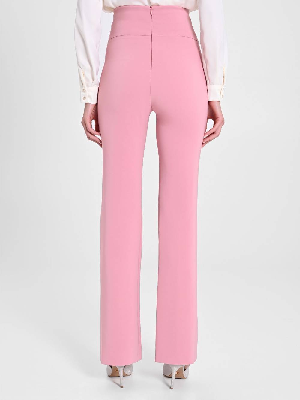 Rinascimento Pantaloni Flared Rosa Antico Acquista Ora