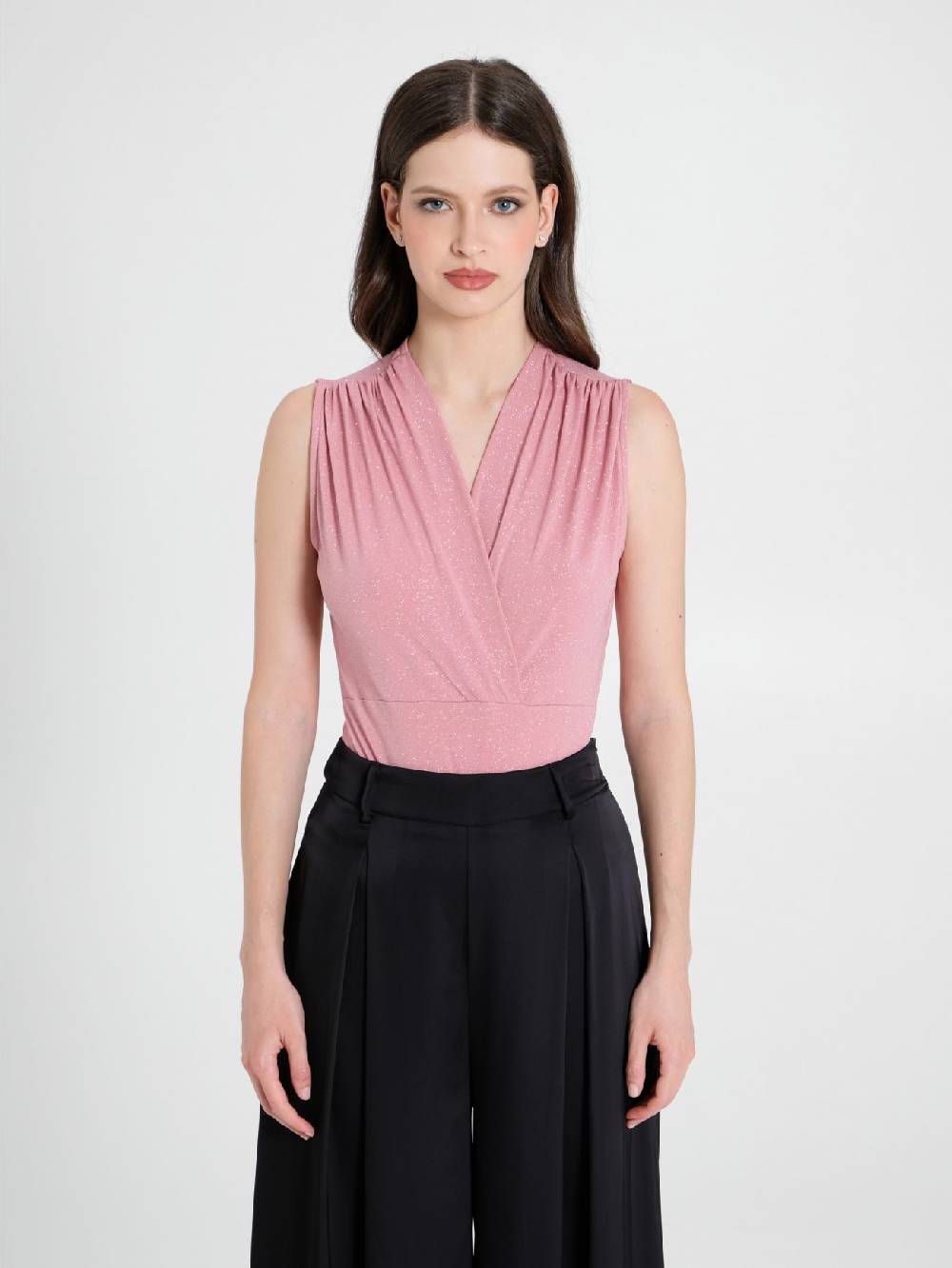 Rinascimento Top Body Microglitter Rosa Consegna Veloce