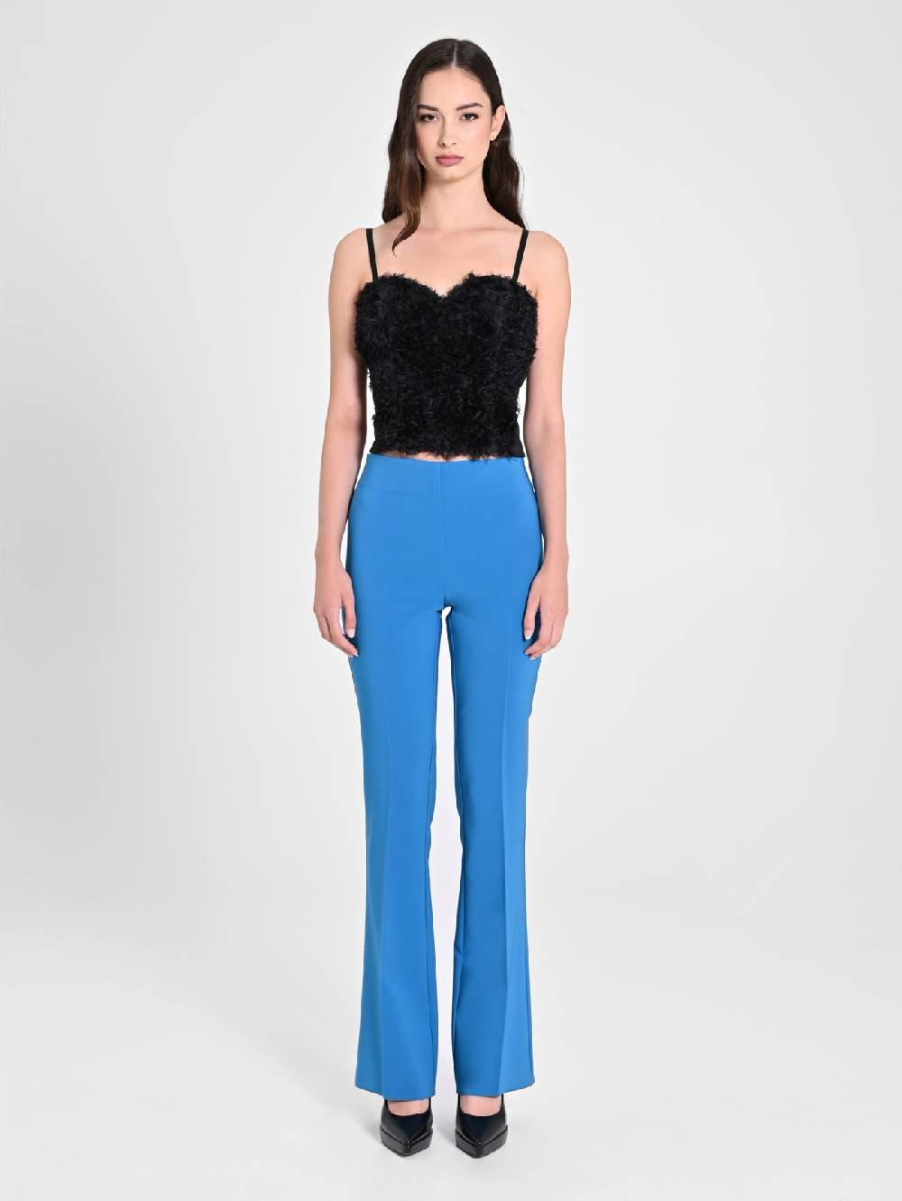 Rinascimento Top Rouches Tulle Vendite Flash