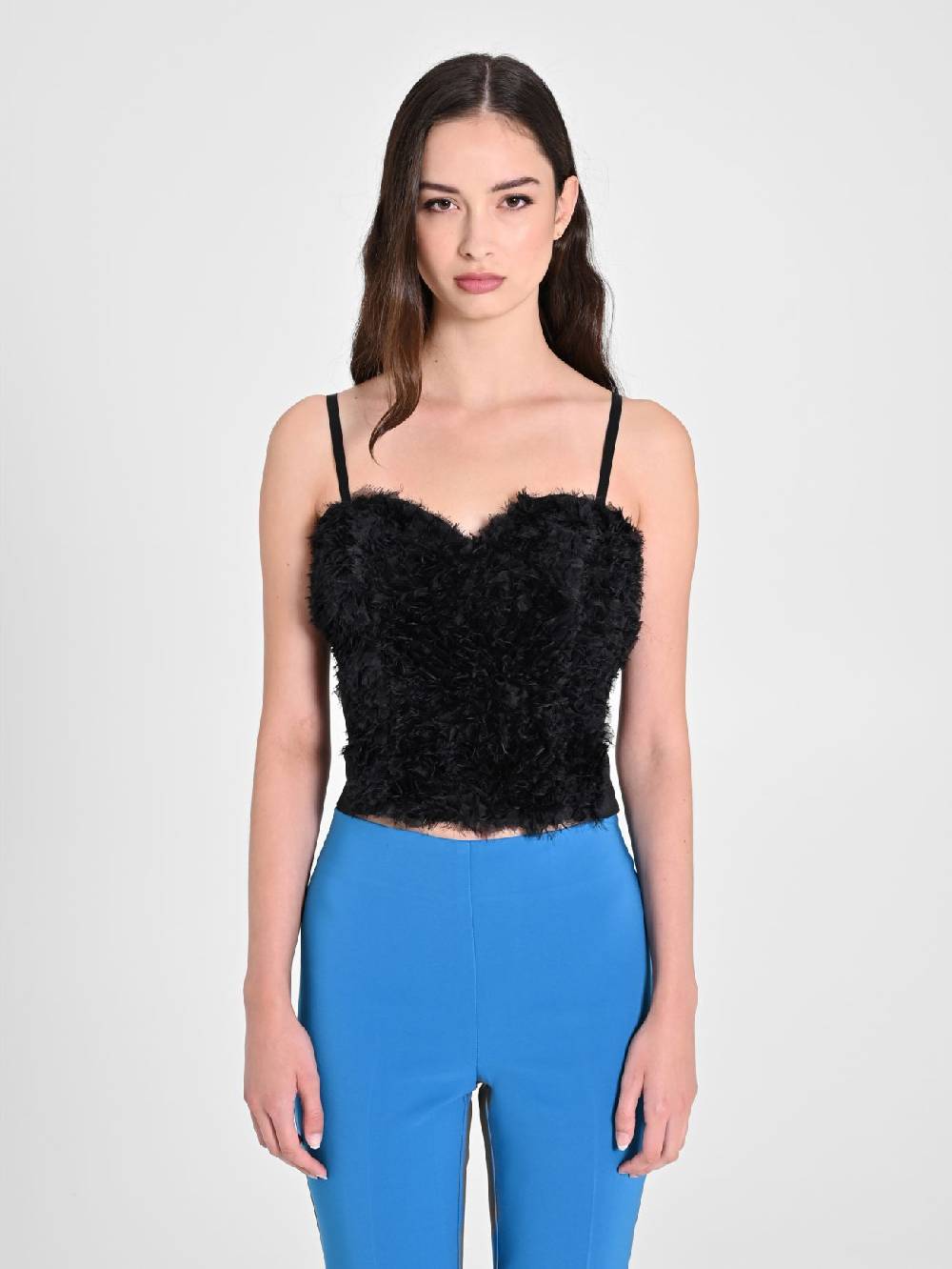 Rinascimento Top Rouches Tulle Vendite Flash