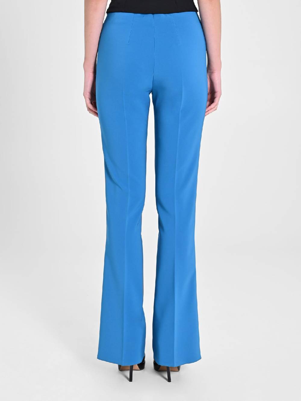 Rinascimento Pantalone Flared Blu Oceano In Saldo