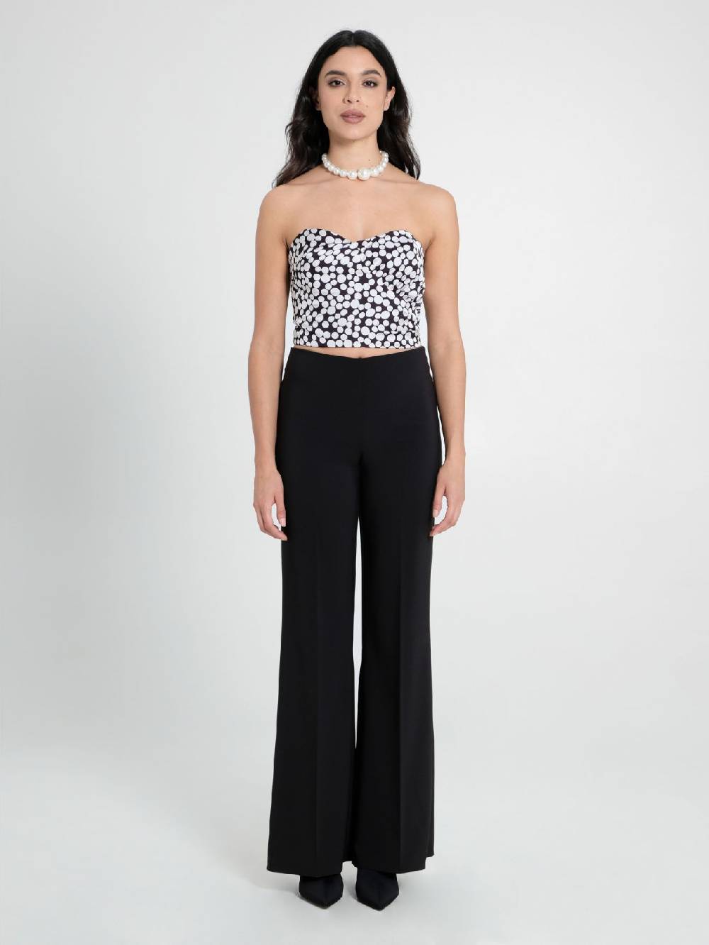 Rinascimento Top Bustier Pois Offerta esclusiva