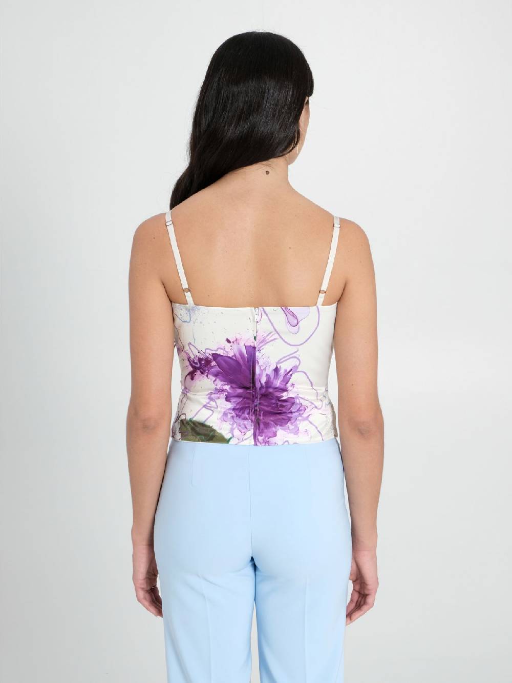 Rinascimento Top Bustier stampa Floreale Shopping Online