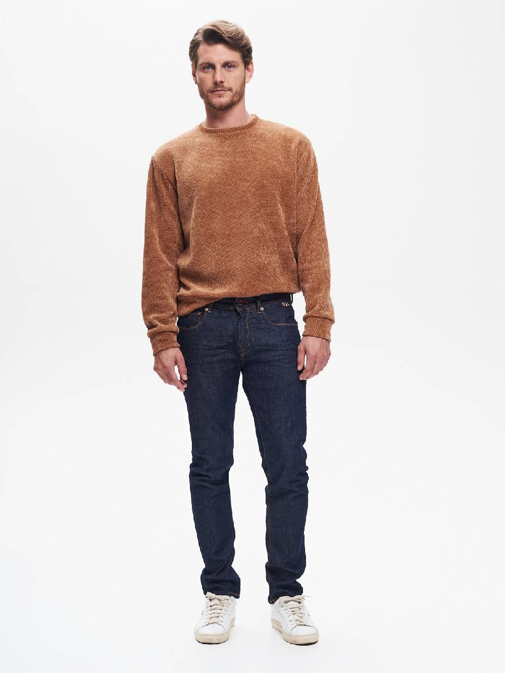 Rinascimento Jeans Slim-Fit Uomo Raw Blu QB24 Offerta