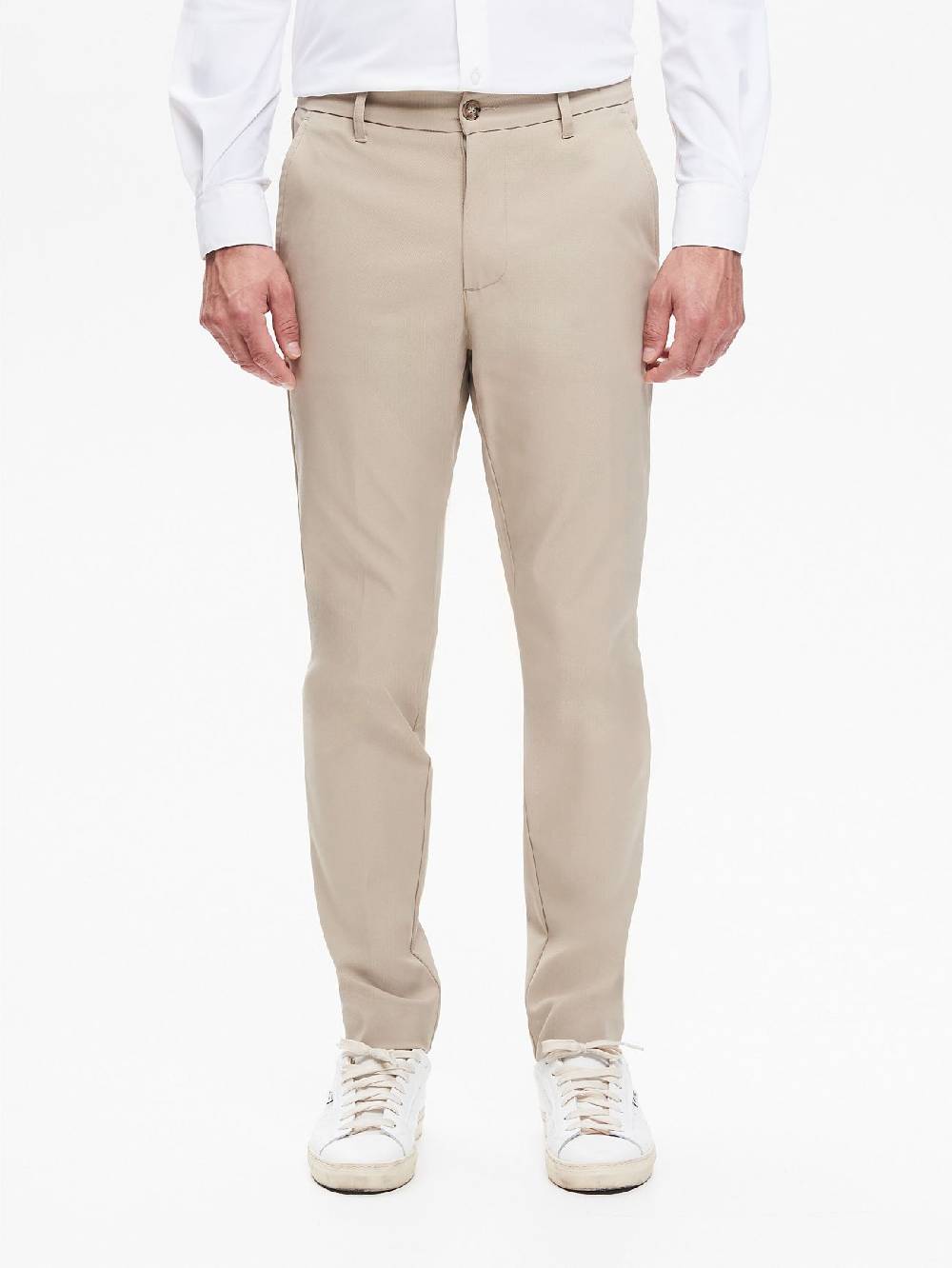 Rinascimento Pantaloni in Tessuto Tecnico Uomo Diagonale QB24 Moda