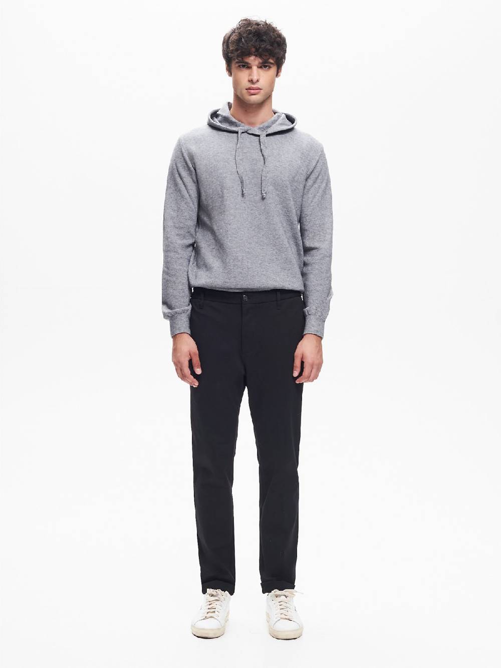Rinascimento Pantaloni Uomo Punto Milano Nero QB24 2025