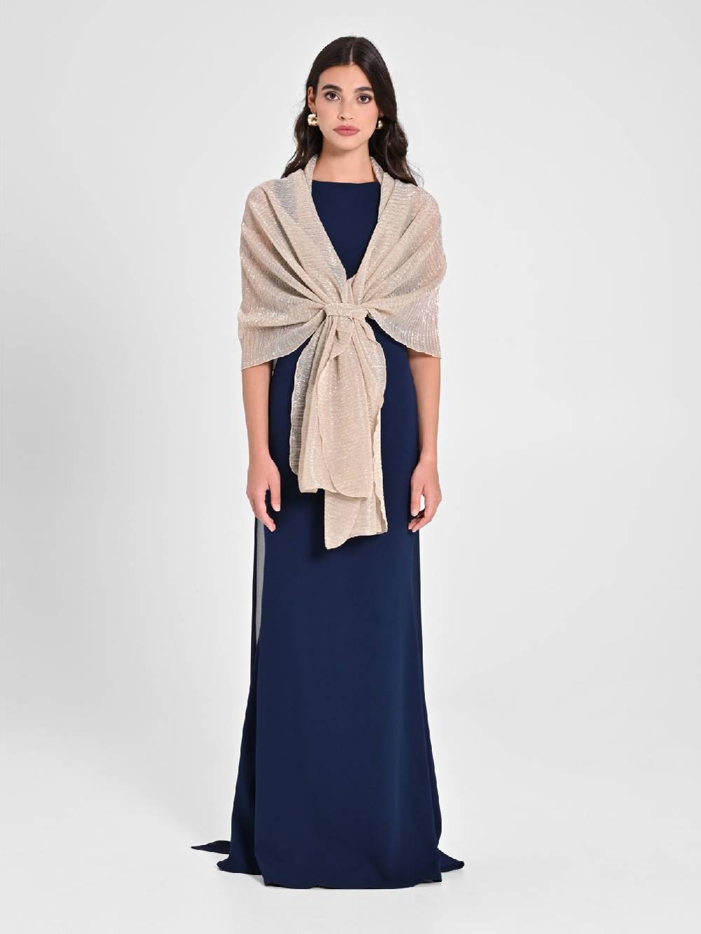 Rinascimento Stola Lurex Oro Soddisfazione Garantita