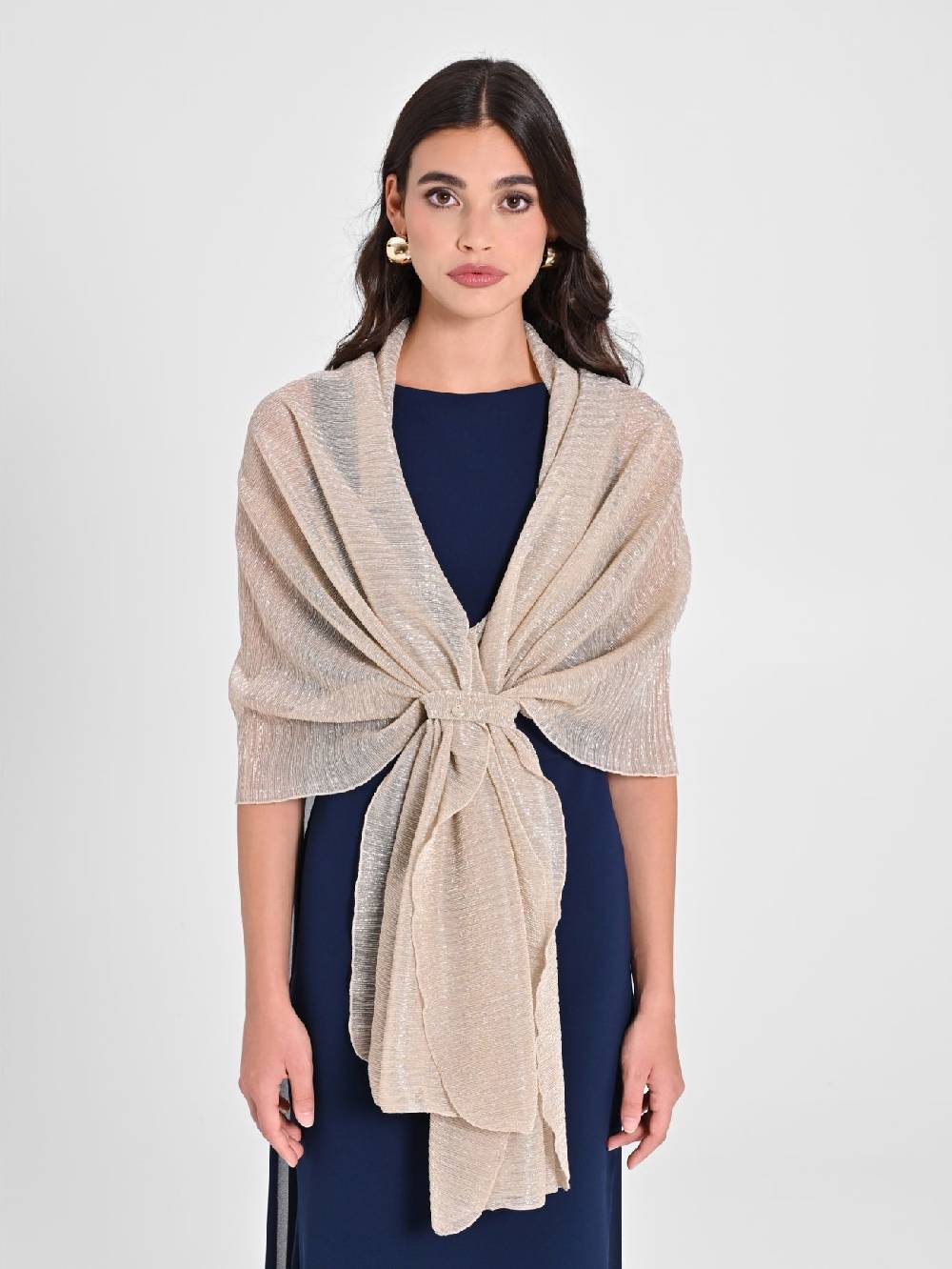 Rinascimento Stola Lurex Oro Soddisfazione Garantita