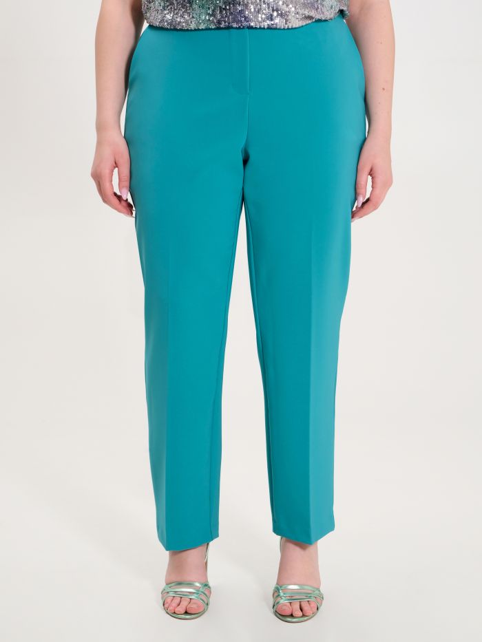 Rinascimento Pantaloni Curvy Verde Offerte