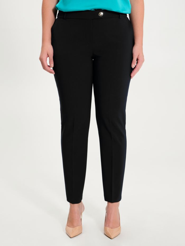 Rinascimento Pantaloni Curvy Nero Vendite Flash