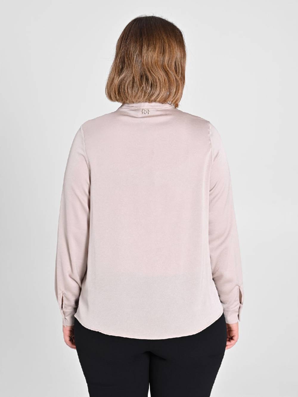 Rinascimento Camicia Curvy con Cravattino Removibile Vendita Economica
